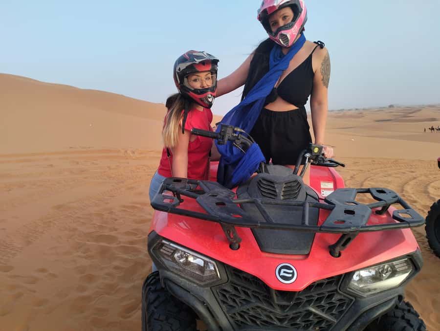 Marrakech to Fes 3 Days Sahara Desert Tour With Camel & Quad - Camel trekking into Erg Chebbi