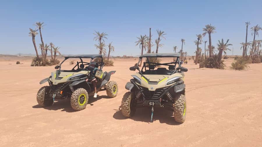 Marrakech: Tour Buggy 1000cc In Palm Oasis and Jbilat Desert - Quick points before you book