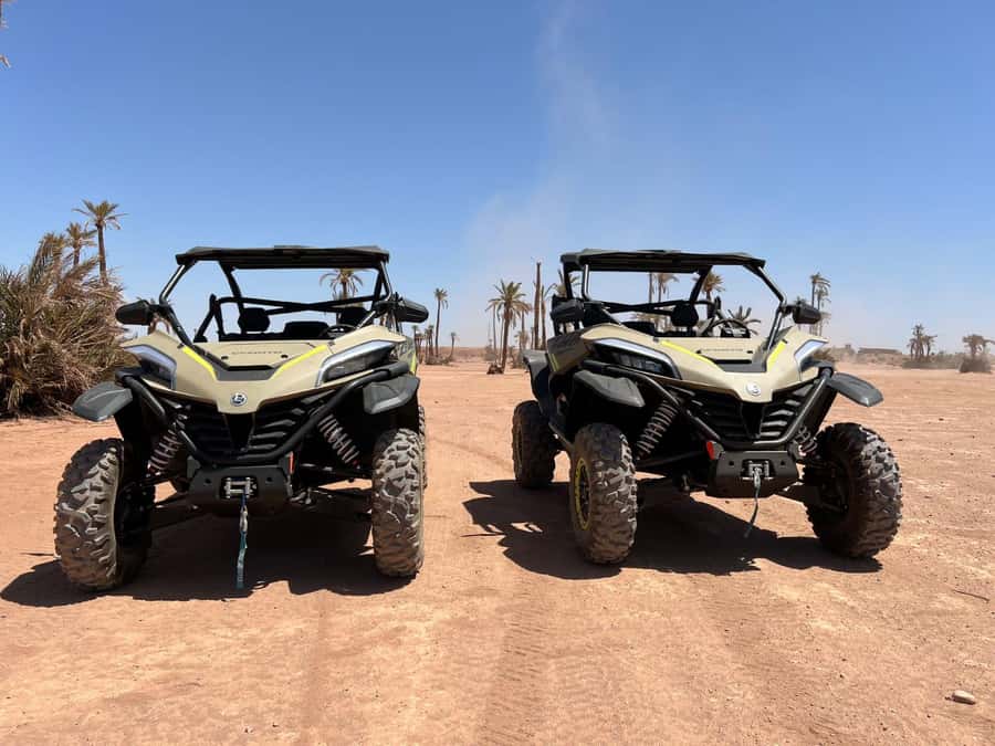 Marrakech: Tour Buggy 1000cc In Palm Oasis and Jbilat Desert - The ride from Marrakech to the Palm Oasis