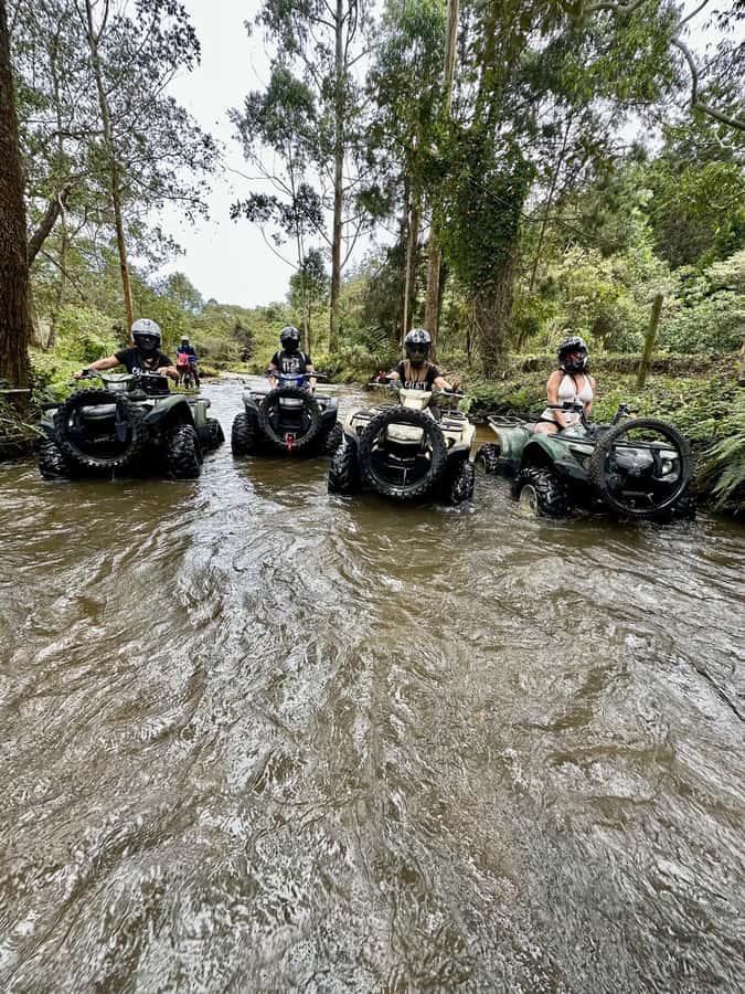 Medellin: ATV Tour 3 Mountains - Ten minutes that make the ride safer