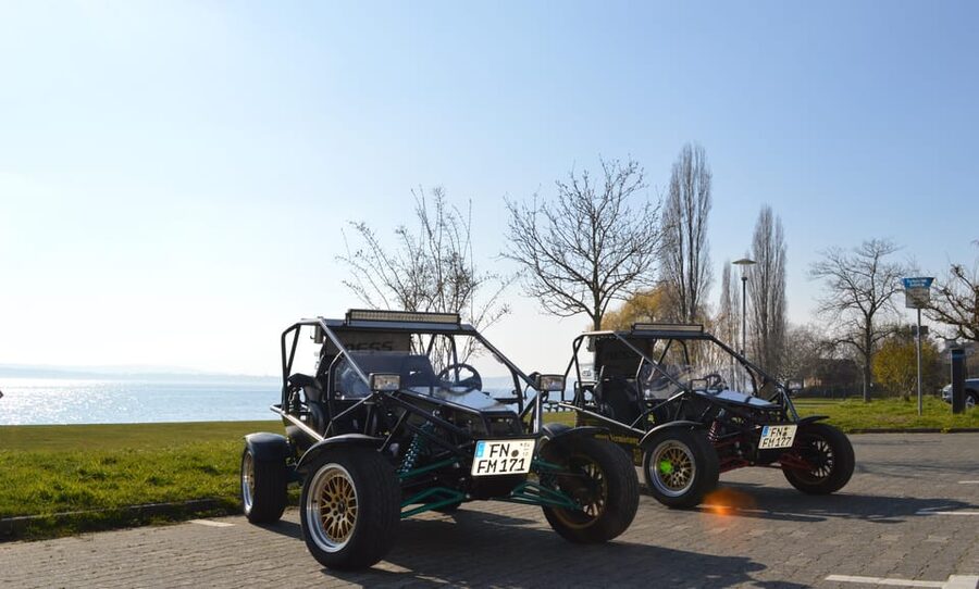 Meersburg: Buggy Rental at Lake Constance - A Noisy Little Roadster Beside Lake Constance