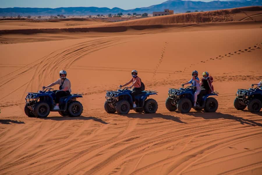 Merzouga : Adventure Quad Bike Safari, & Sandboarding - The first minutes on the quad