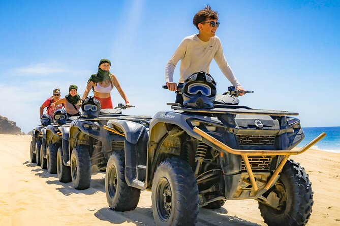 Migriño Beach And Dunes ATV Tour in Cabo - Riding the dunes at Migriño Beach