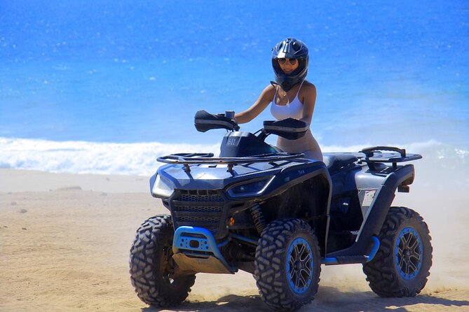 Migriño Beach & Dunes off-road Tour ATV - Riding the open sand at Migriño Beach
