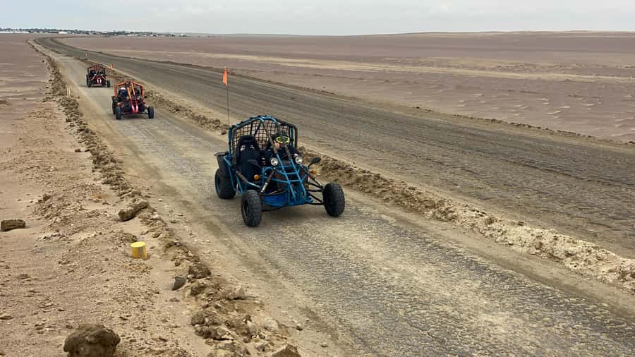 Mini Buggy GO KART in Paracas National Reserve - Taking the wheel in Paracas National Reserve