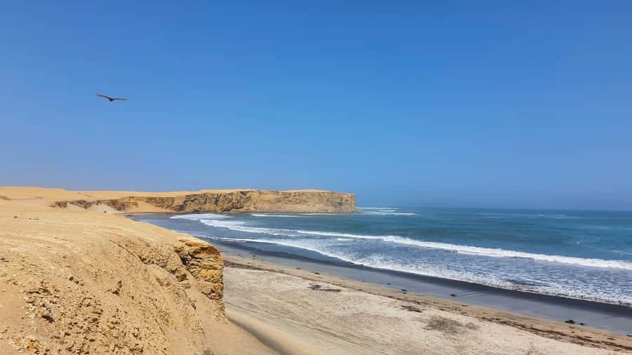 Mini Buggy GO KART in Paracas National Reserve - Red Beach, where the colors change