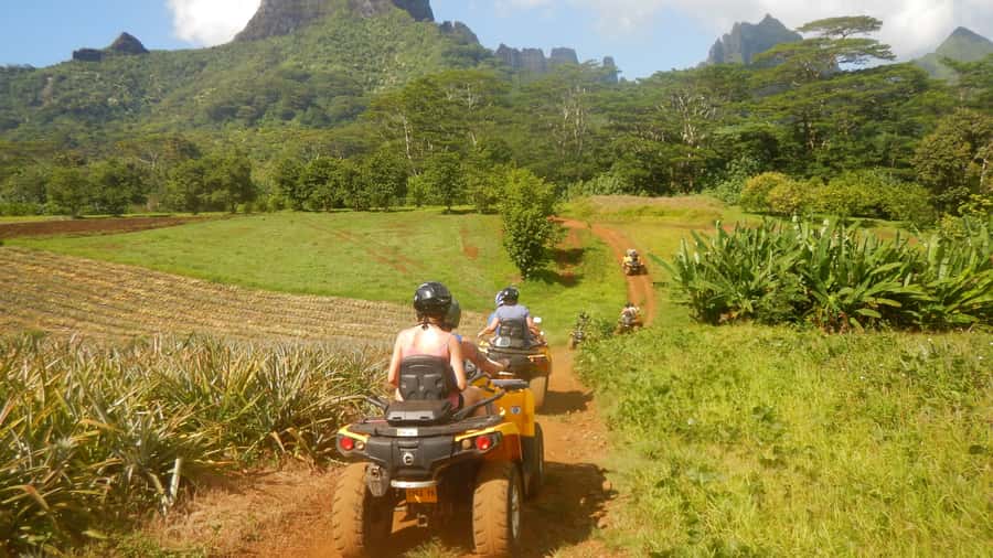 Mo'orea: Guided ATV Nature Tour - Magic Mountain on the longer route