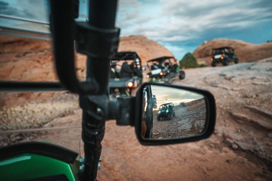 Moab: Hell's Revenge UTV 4x4 Guided Adventure - The safety briefing builds confidence