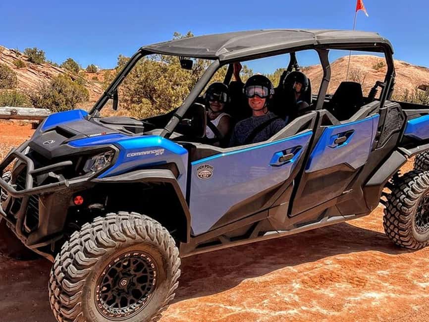Moab: U-Drive UTV Sunset Guided Adventure on Hell's Revenge - Key points to know before you book