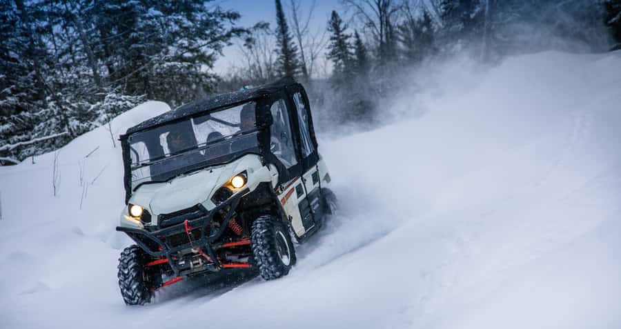 Mont Tremblant: Side-by-Side ATV Guided Off-Road Tour - Starting at the old train station in Labelle