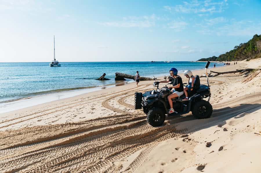 Moreton Island: Tangalooma Day Trip with ATV Quad Bike Tour - How to use the island hours wisely