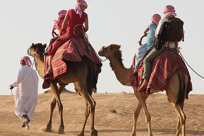 Morning Desert Safari with Quad Bike, Camel Ride & Sandboarding - Guide communication makes a real difference