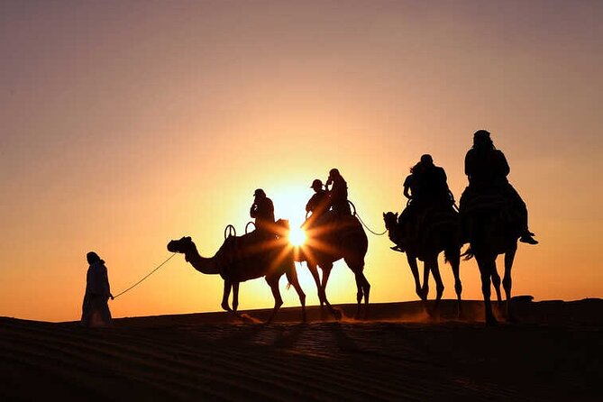 Morning Desert Safari with Quad Bike, Camel Ride & Sandboarding - Hotel pickup and the road to Lahbab