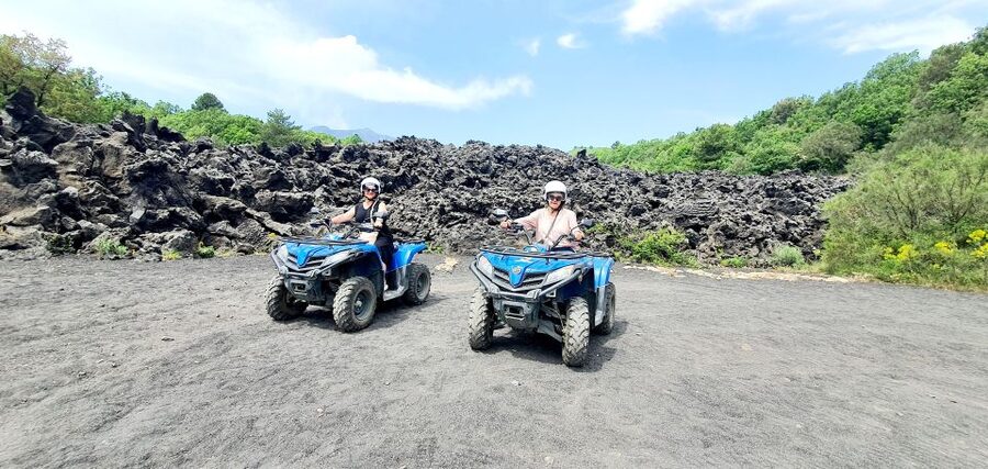 Motta Camastra: Quad Bike Tour to the Alcantara Gorges - Riding Out From the Alcantara Gorges