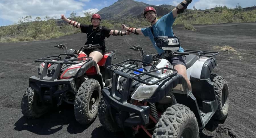 Mount Batur: ATV Quad Bike Black Lava & Sand Adventure - What the Mount Batur ride is really like