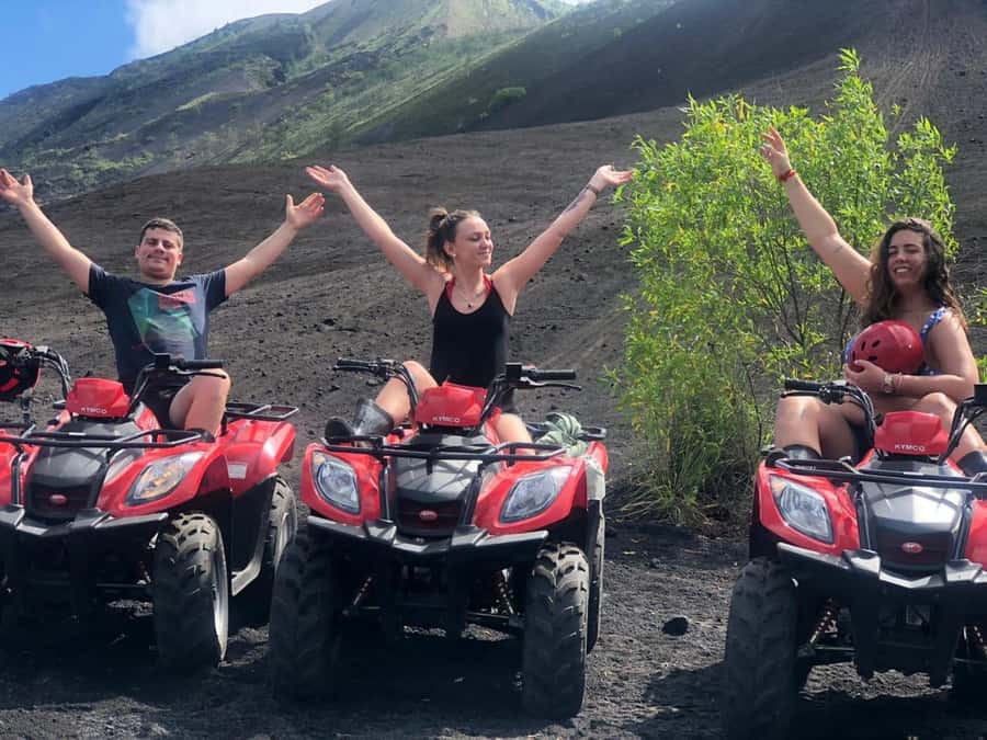 Mount Batur: ATV Quad Bike Black Lava & Sand Adventure - Sunrise, sunset, and the cold Kintamani air