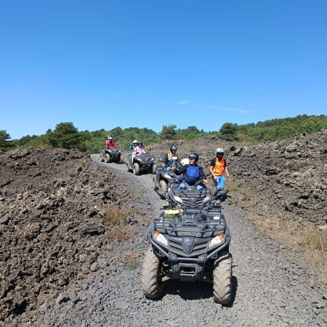Mount Etna: Off-Road ATV Tour - The lava-flow cave stop