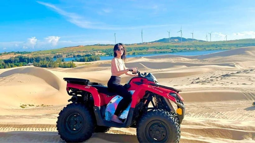 Mui Ne: Sand Dunes Jeep Tour (ATV WITH DRIVER) and Guide - White Sand Dunes and the short ATV ride