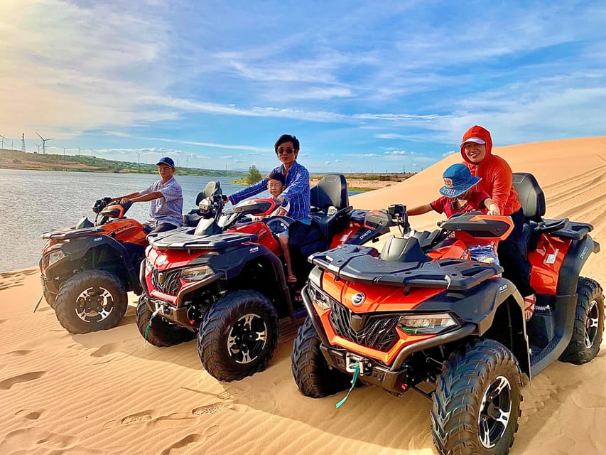 Mui Ne: Sunrise /Sunset Jeep Tour with Quad Bike ATV & Guide - The Red Sand Dunes and the afternoon light