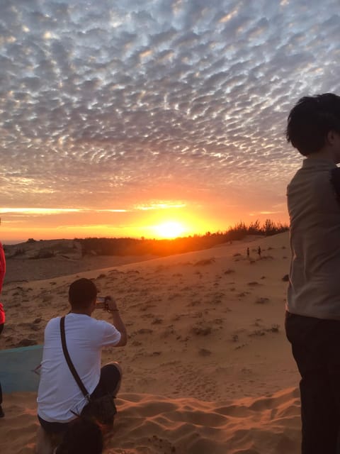 Mui Ne: Sunrise /Sunset Jeep Tour with Quad Bike ATV & Guide - The fishing village at work