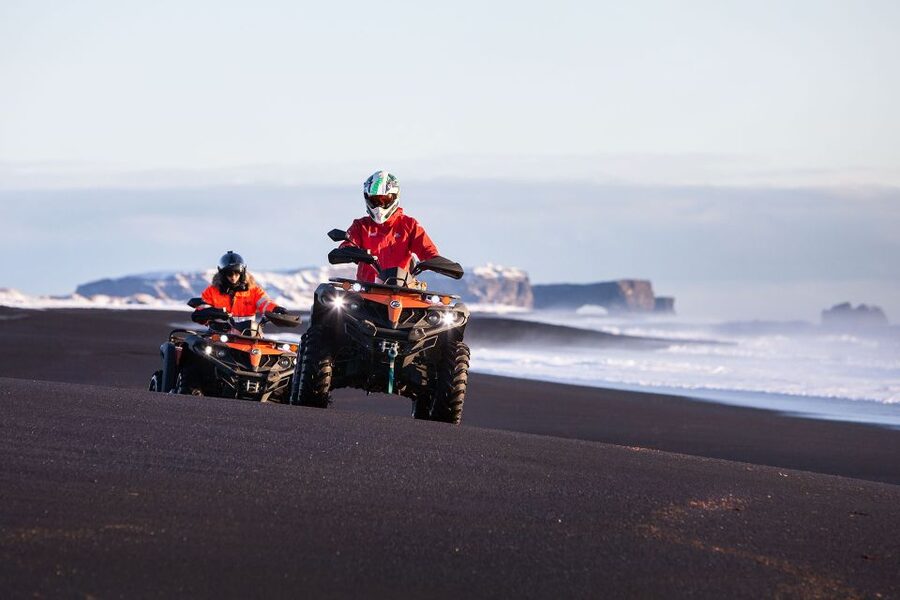 Mýrdalsjökull: South Coast ATV Quad Bike Safari - Black beaches, sea wind, and open riding