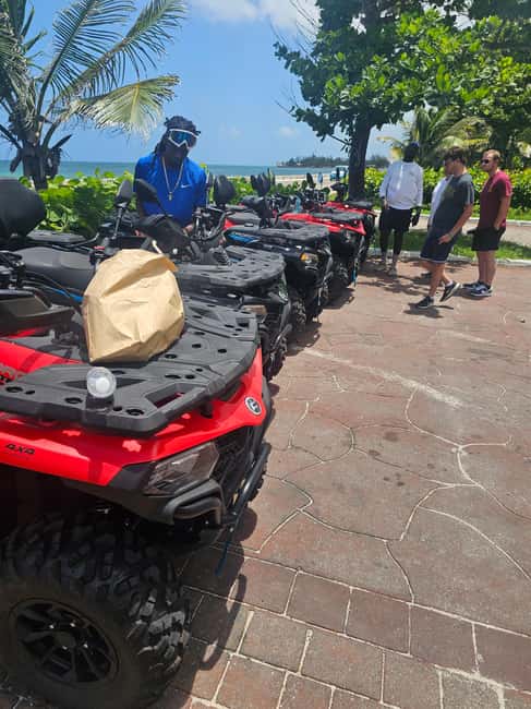Nassau: ATV Guided Tour - Arawak Cay and the local food scene