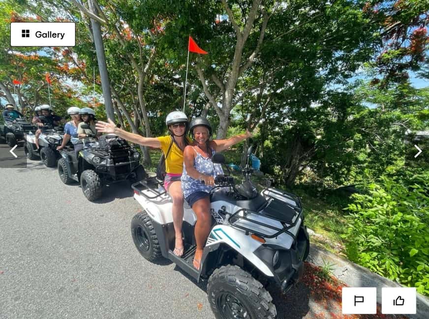 Nassau: ATV Tour with Bahamian Lunch - Arawak Cay, Baha Mar, and the Caves