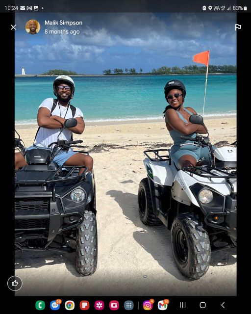 Nassau, Bahamas: ATV Quad Bike Rental - Crossing to Paradise Island and Atlantis
