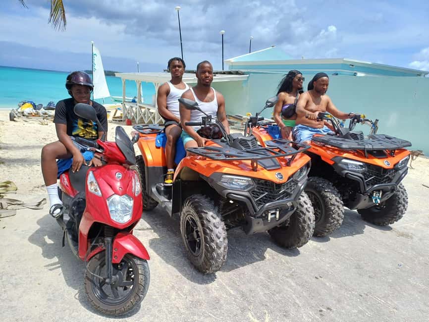 Nassau: Guided Scooter/ATV Rental or Tour w/Beach Day Bundle - The Queen’s Staircase and Nassau’s past