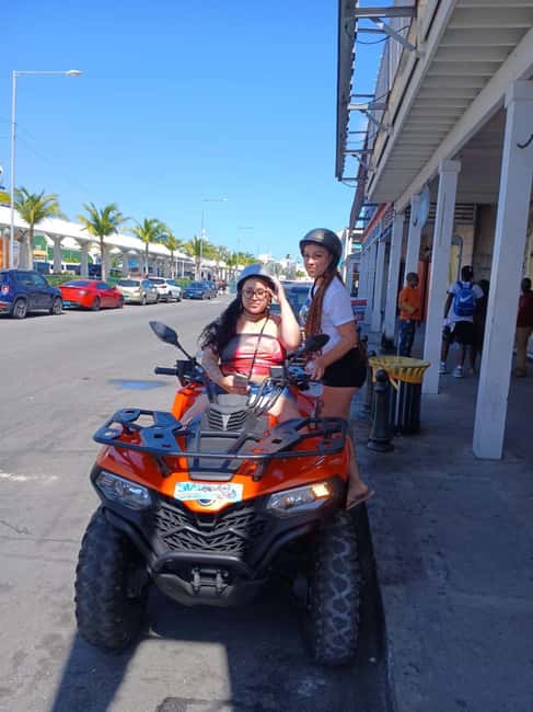 Nassau: Guided Scooter/ATV Rental or Tour w/Beach Day Bundle - The beach portion: Cabbage, Sandals, and Junkanoo