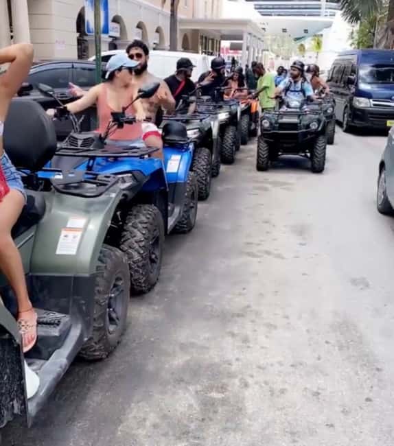 Nassau: Self Drive Speed Boat & Guided ATV Tour + Free Lunch - The ATV Ride Through Nassau