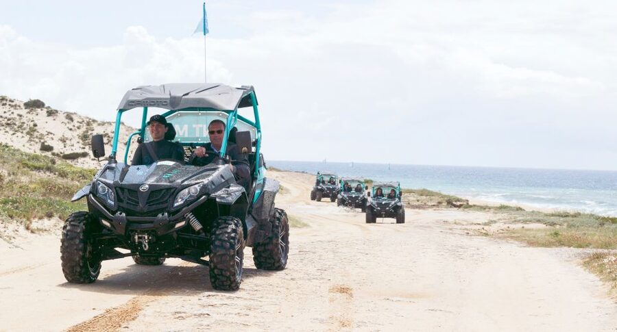 Nazaré: 4x4 Buggy Tour with Guide - São Martinho route: road time followed by coastal views