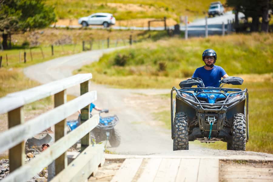 Nelson: Guided Quad Biking Tour Through Forest and Farmland - The 2.5-hour Bayview Circuit Tour
