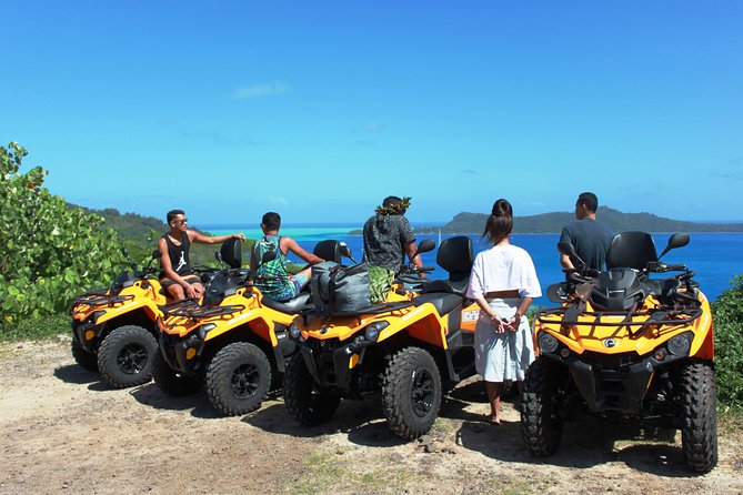 NEW!!! ATV TOURS with a local tour guide from Bora Bora - How the price works for a couple