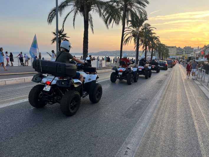 NICE BY ELECTRIC QUAD:panoramic tour from Nice - Why an electric quad works well in Nice