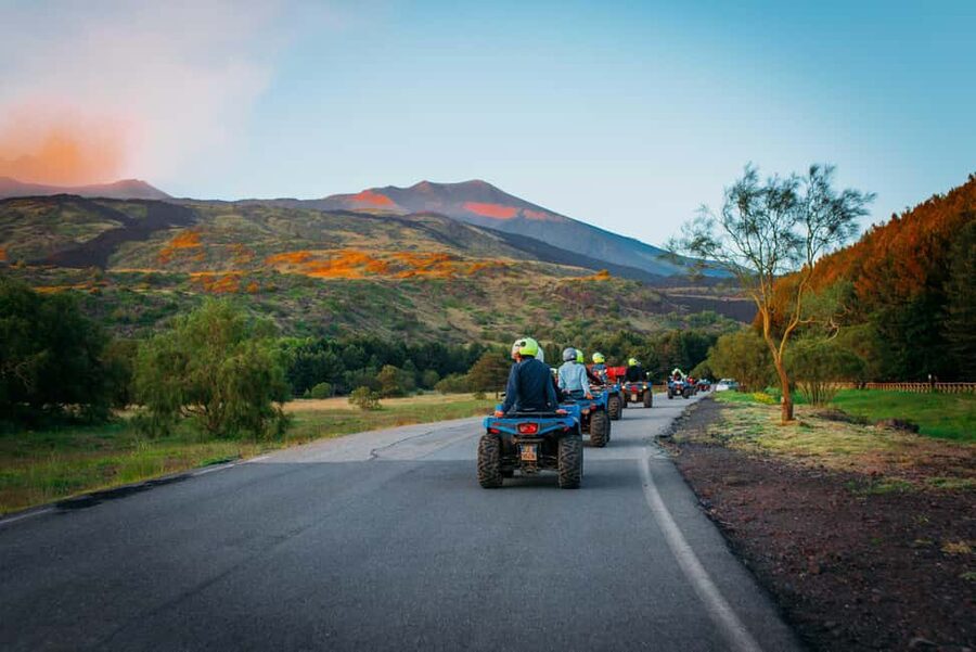 Nicolosi: Guided Mount Etna Quad Biking Adventure - Lava tubes, eruptive fractures, and the first viewpoint