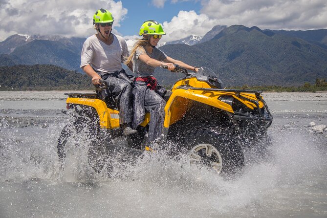 Off Road Quad Bike Adventure Tour in Franz Josef - Getting fitted with boots, helmets, and rain gear