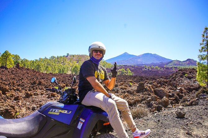 Off-Road Quad Tour from Woodlands to Volcanic Heights - Forest roads beneath Mount Teide