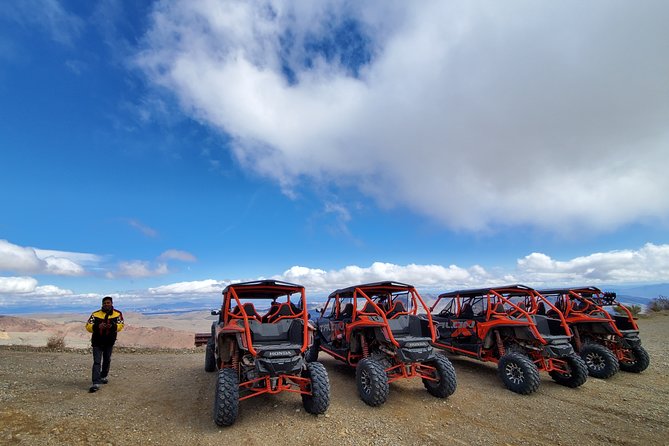 Off Road UTV Adrenaline Experience in Las Vegas - Getting fitted for the UTV ride