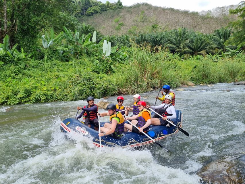 Pa Tong: Rainforest Day Trip with Cave, Rafting, ATV & Lunch - ATV riding on a rainforest circuit