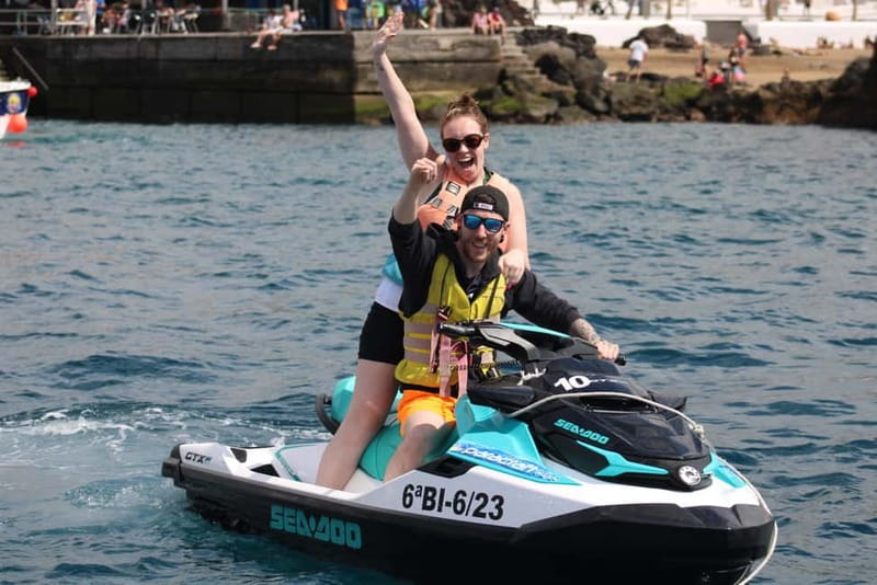 PACK DUO Lanzarote: Buggy and Jet Ski Adventure - Playa Chica and the 20-minute jet ski ride