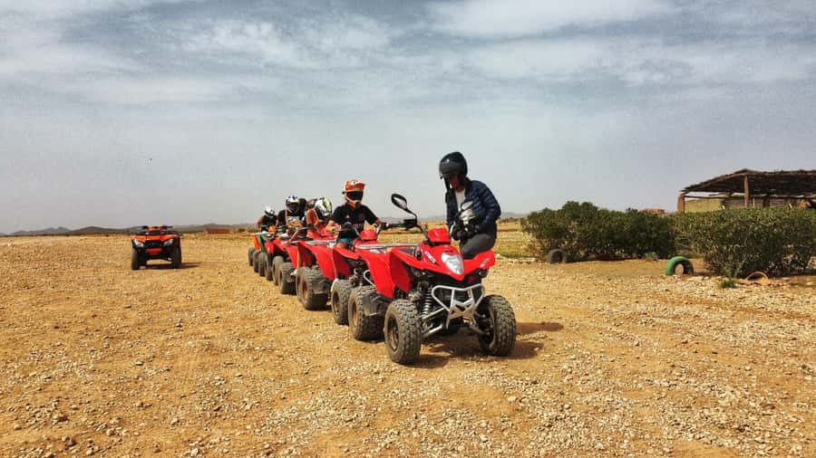 Palmeraie Marrakech Camel Ride & Quad Bike Package Exprience - The 15-minute safety briefing comes first