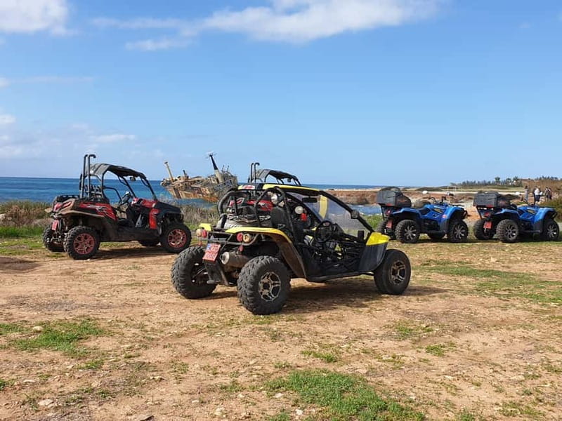 Paphos: Buggy Safari to Akamas Peninsula with Lunch - From Paphos harbor to the Sea-Caves