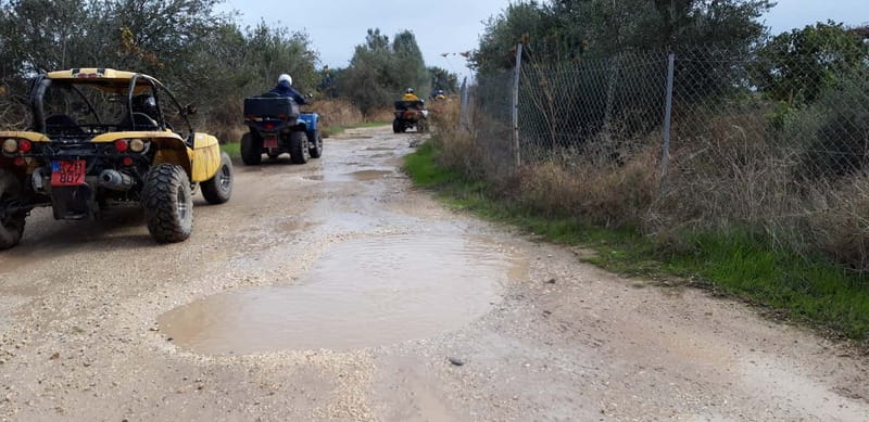 Paphos: Seaside and off Road Buggy Safari - Leaving Paphos for the off-road route