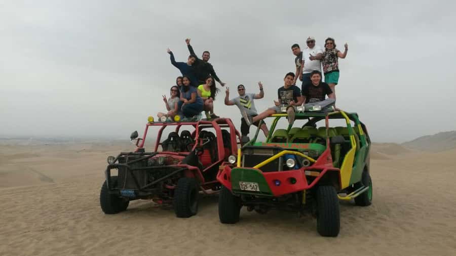 Paracas or Pisco: Private Huacachina Oasis Tour & Buggy Ride - Arriving at palm-fringed Huacachina Oasis