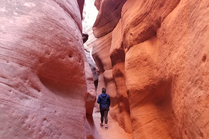 Peek-A-Boo Slot Canyon Tour UTV Adventure (Private) - Sandboarding adds a silly, active finish