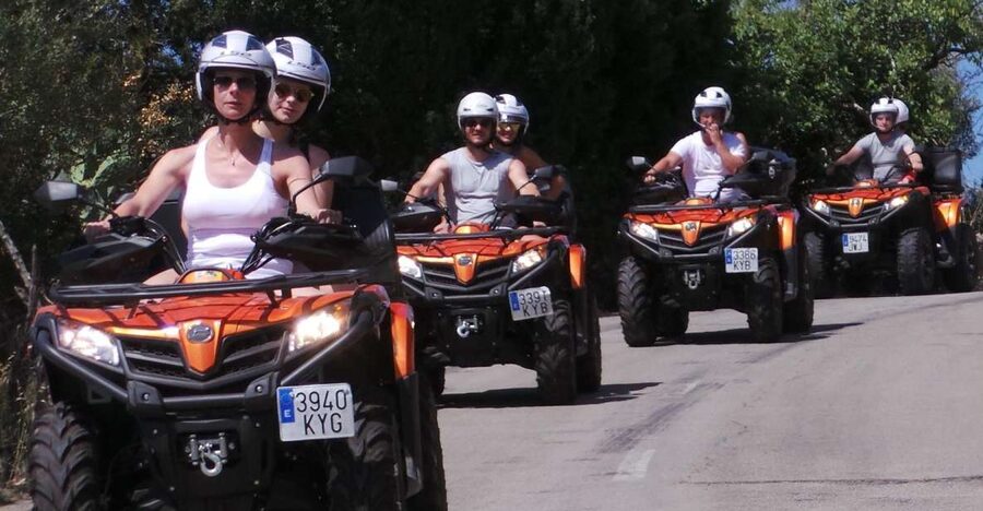 Peguera: Quad Tour - Starting in Peguera with the right paperwork