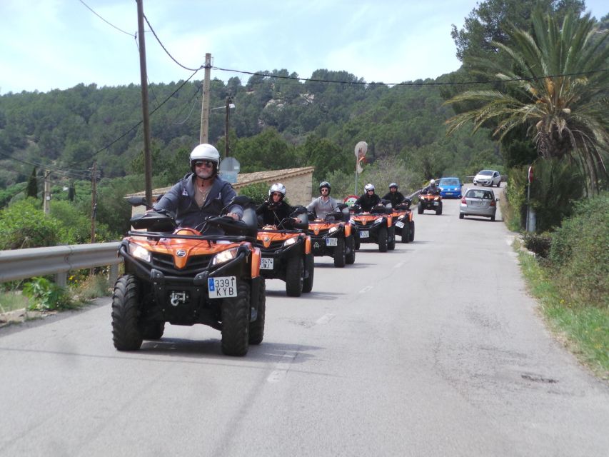 Peguera: Quad Tour - A 10-minute pause in Andratx