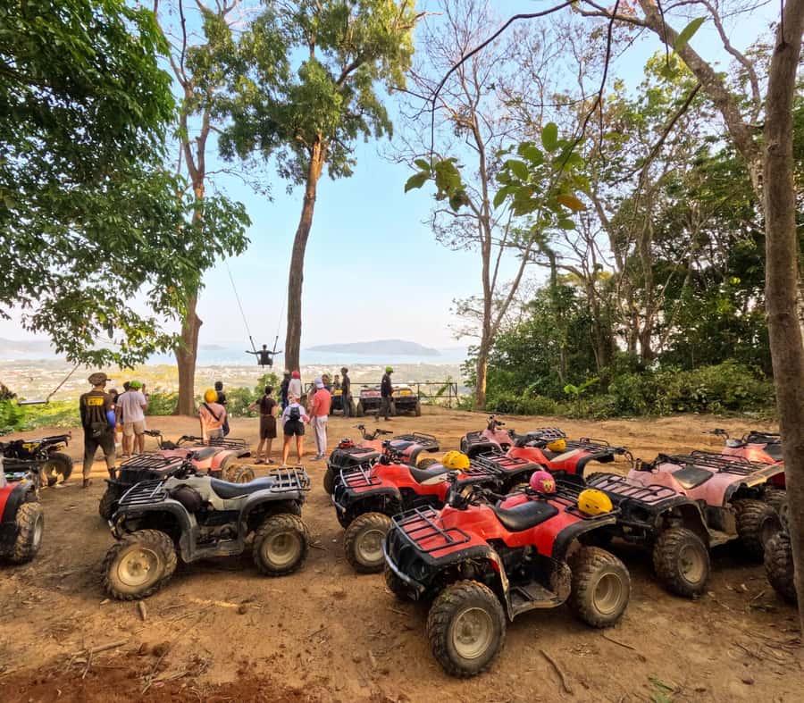 Phuket: ATV and Zipline Panoramic Adventure - Getting to the jungle from your hotel