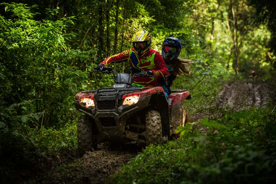 Phuket: ATV Experience and Zipline Combinaton Trip - Open-truck pickup from six beach areas